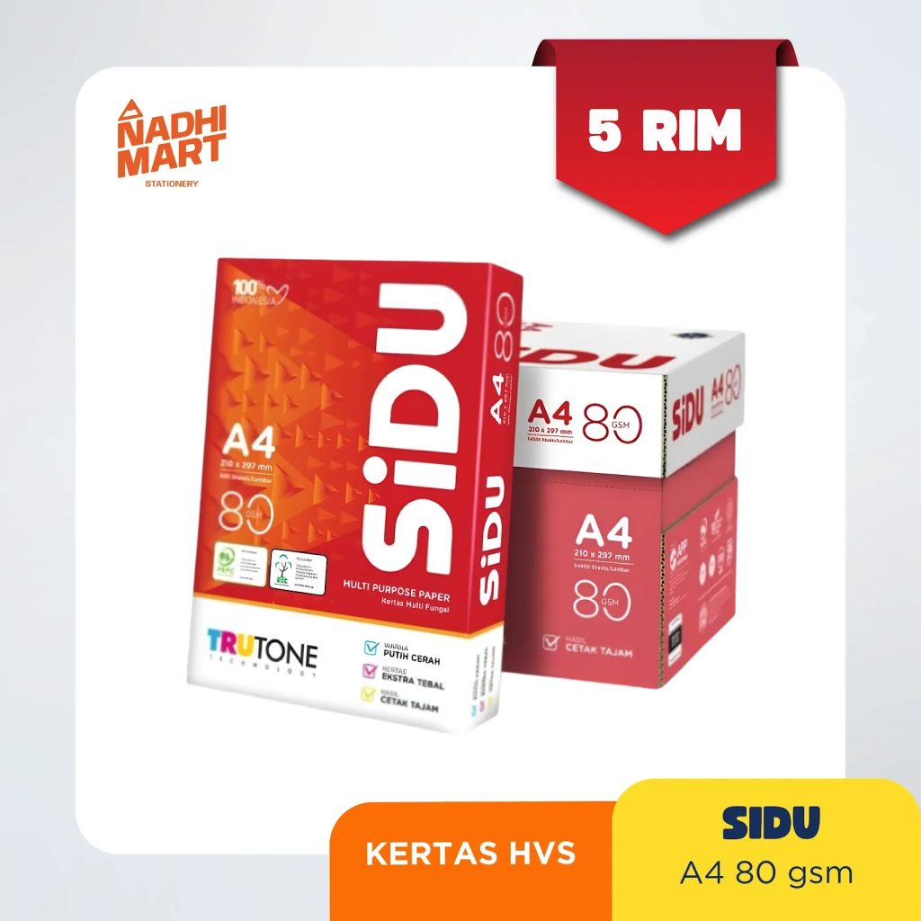 1 DUS HVS SIDU A4 80 GSM