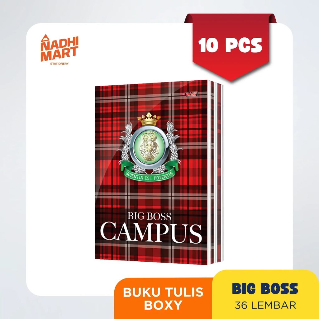 BUKU TULIS BIG BOSS BOXY 36 LEMBAR