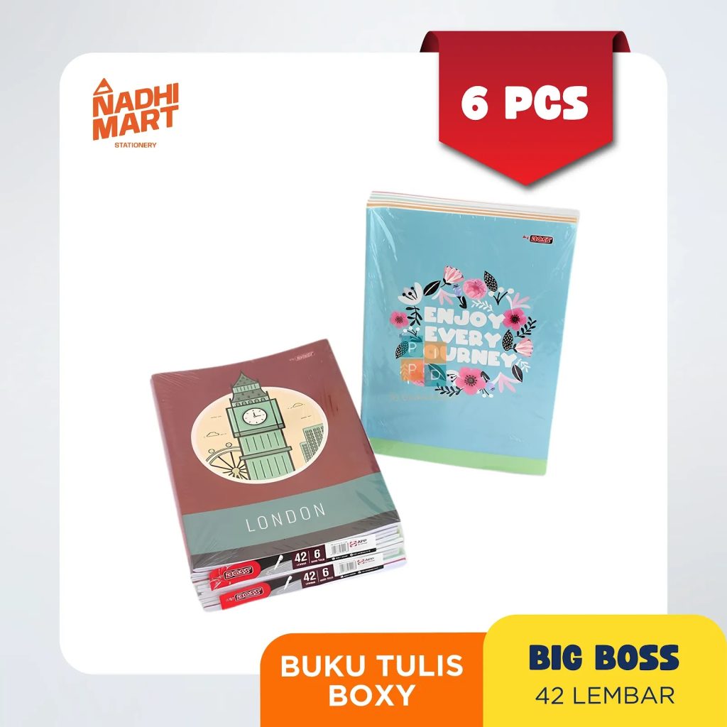BUKU TULIS BIG BOSS BOXY 42 LEMBAR