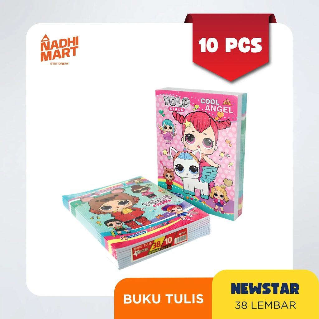 BUKU TULIS NEWSTAR 38 LEMBAR