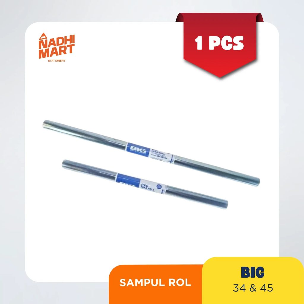 SAMPUL PLASTIK BIG ROL 34 DAN 45