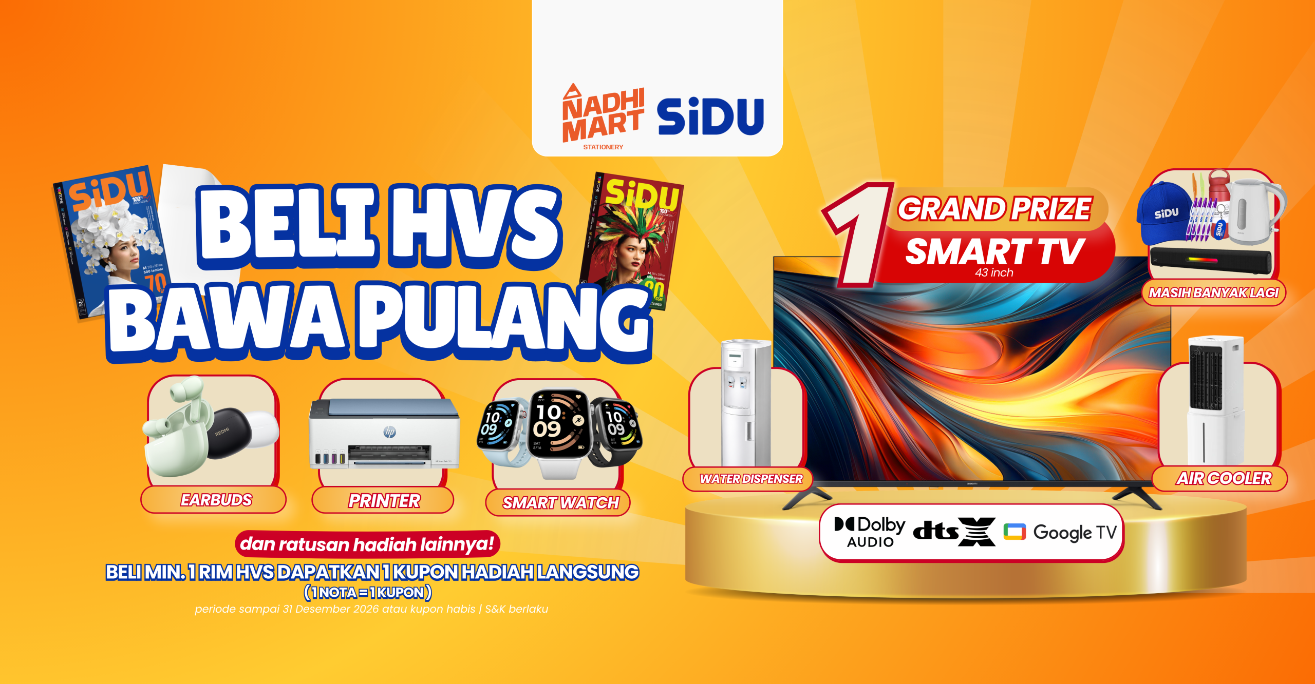 Banner Lucky Draw HVS SIDU Nov 2026
